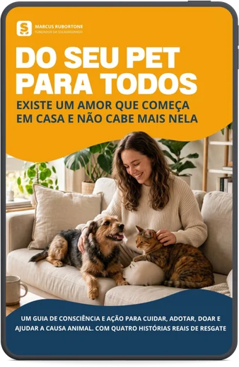 Mockup do ebook Do Seu Pet Para Todos exibido em um tablet